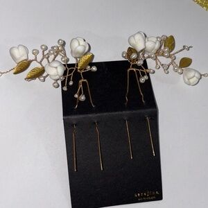 Anthropologie BHLDN Serefina Abbi Hair Pin Set
